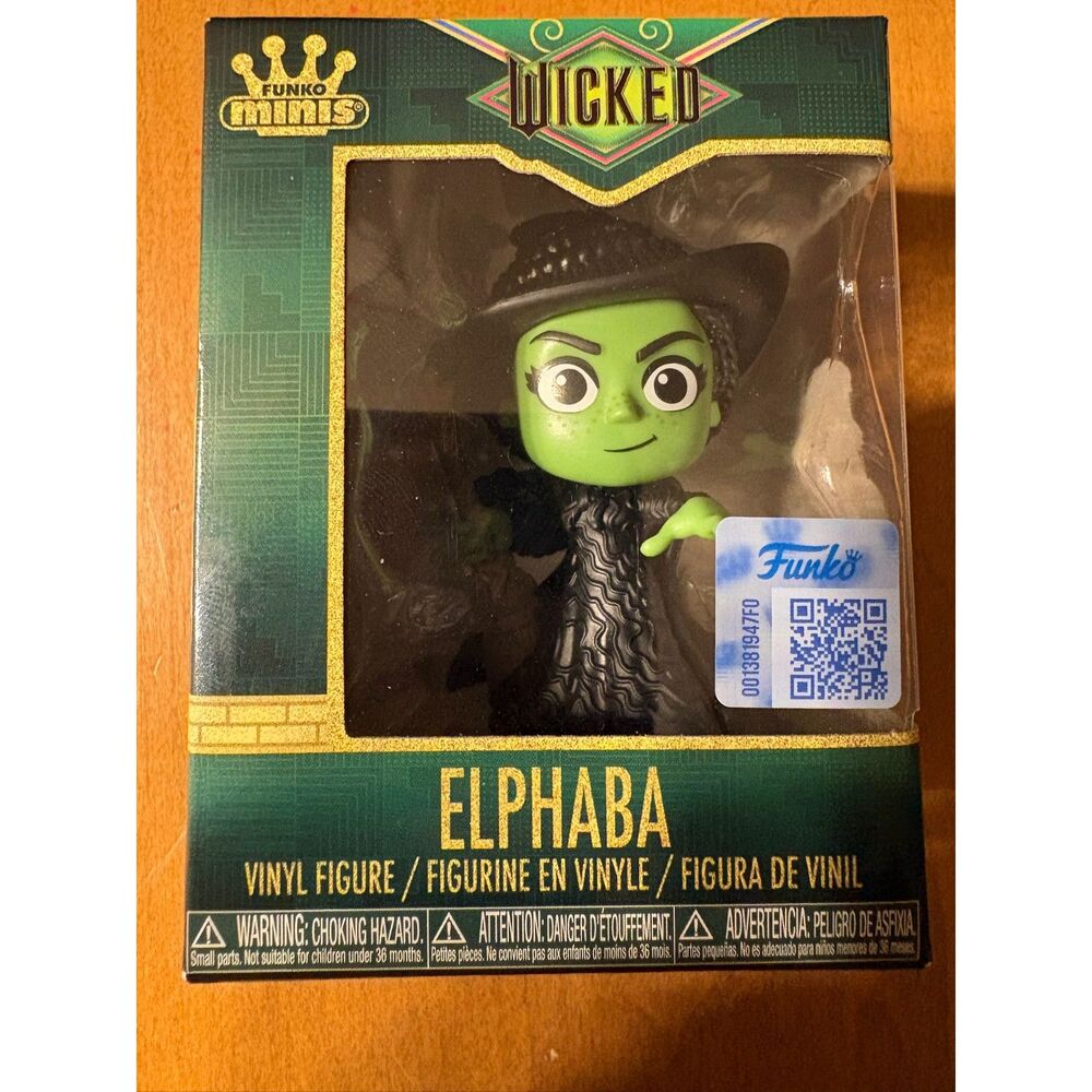 Funko Minis Wicked Elphaba Vinyl Figure 2025 MPN 87163 New in Box